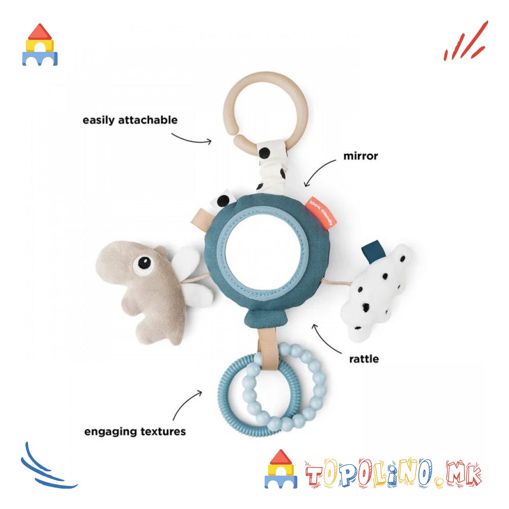 Играчка со Огледало Облачиња Сино – Done By Deer - Image 5