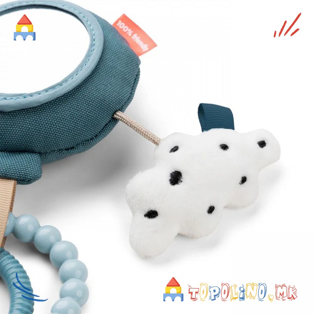 Играчка со Огледало Облачиња Сино – Done By Deer - Image 4