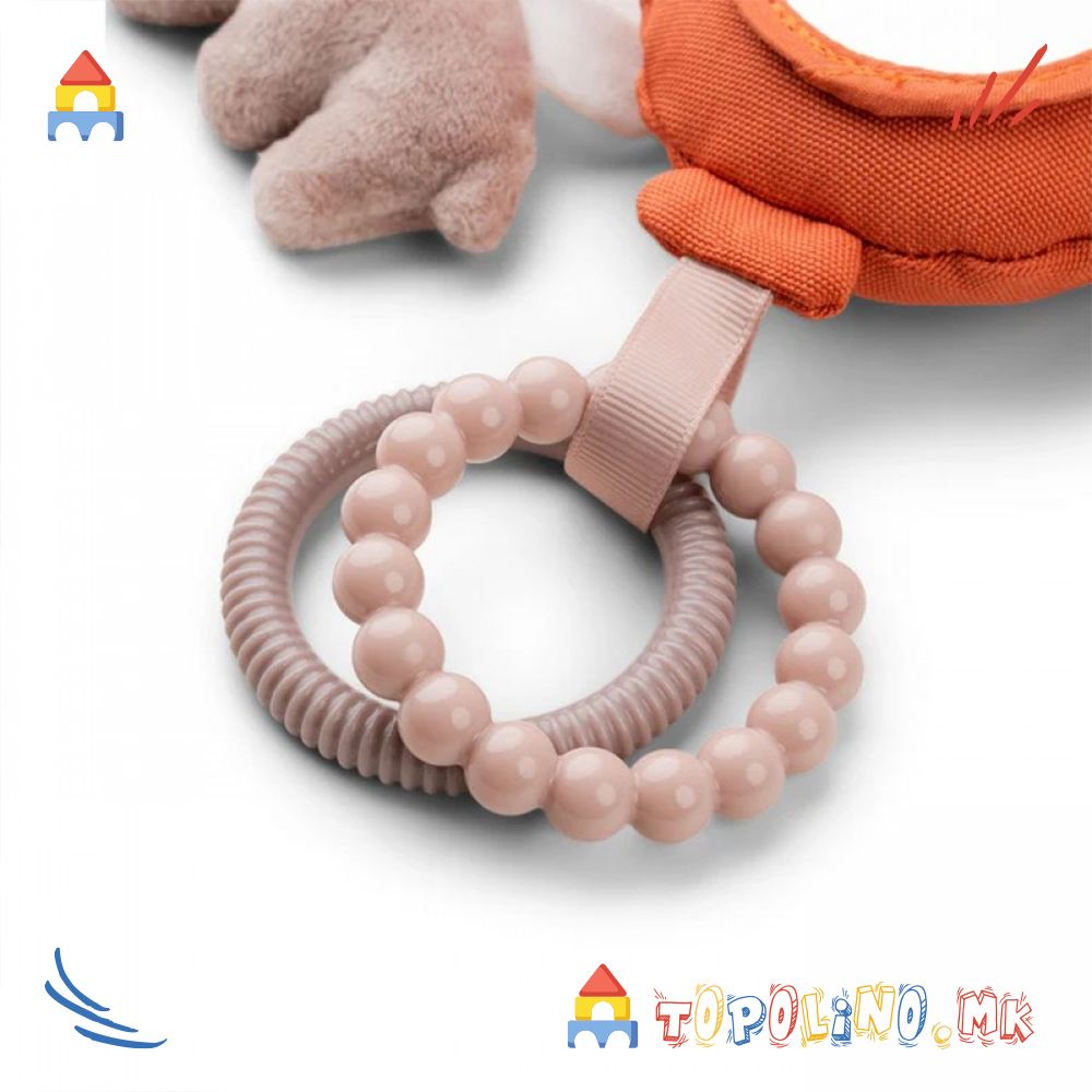 Играчка со Огледало Облачиња Портокалово – Done By Deer - Image 3