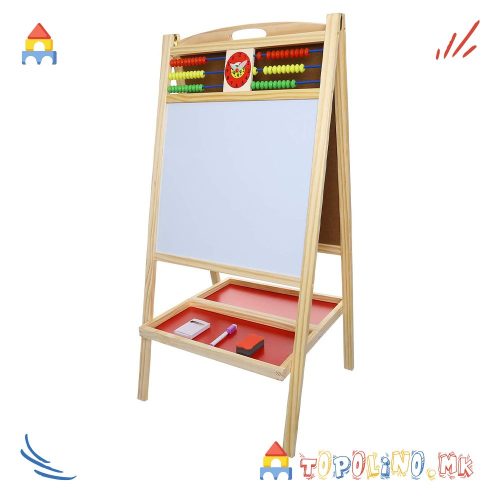 Дрвена Двострана Табла 2 во 1