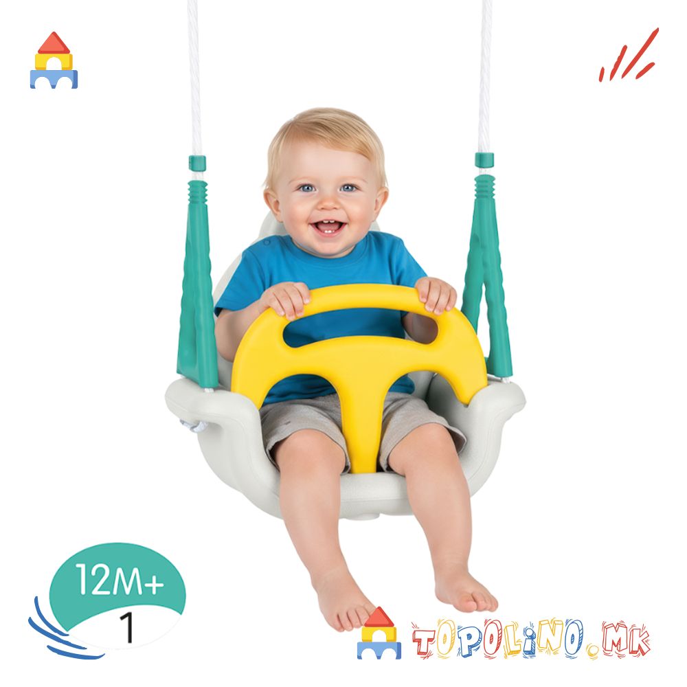 Лулашка Jumbo Swing 3 во 1 - Dolu - Image 3