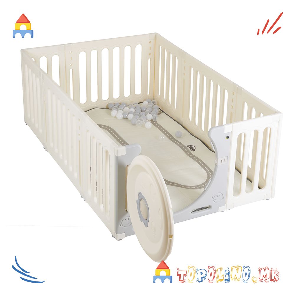 Мултифункционална Детска Ограда за Игра Chubby Land - Moni Garden - Image 8