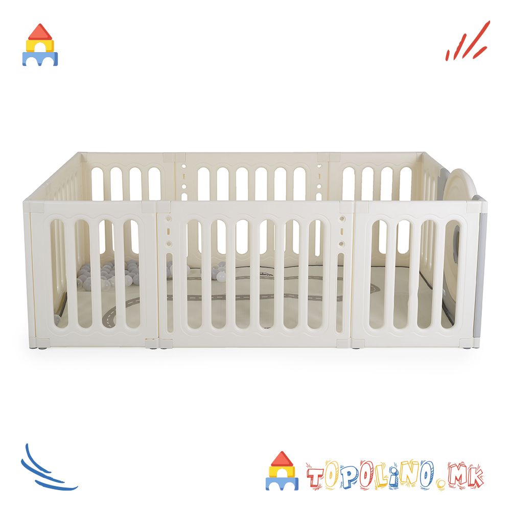 Мултифункционална Детска Ограда за Игра Chubby Land - Moni Garden - Image 6