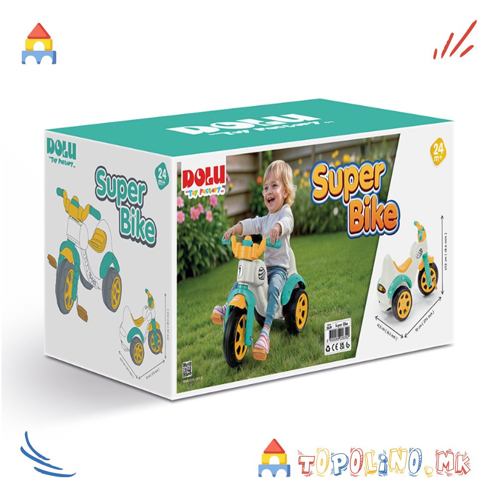 Трицикл Super Bike - Dolu - Image 4