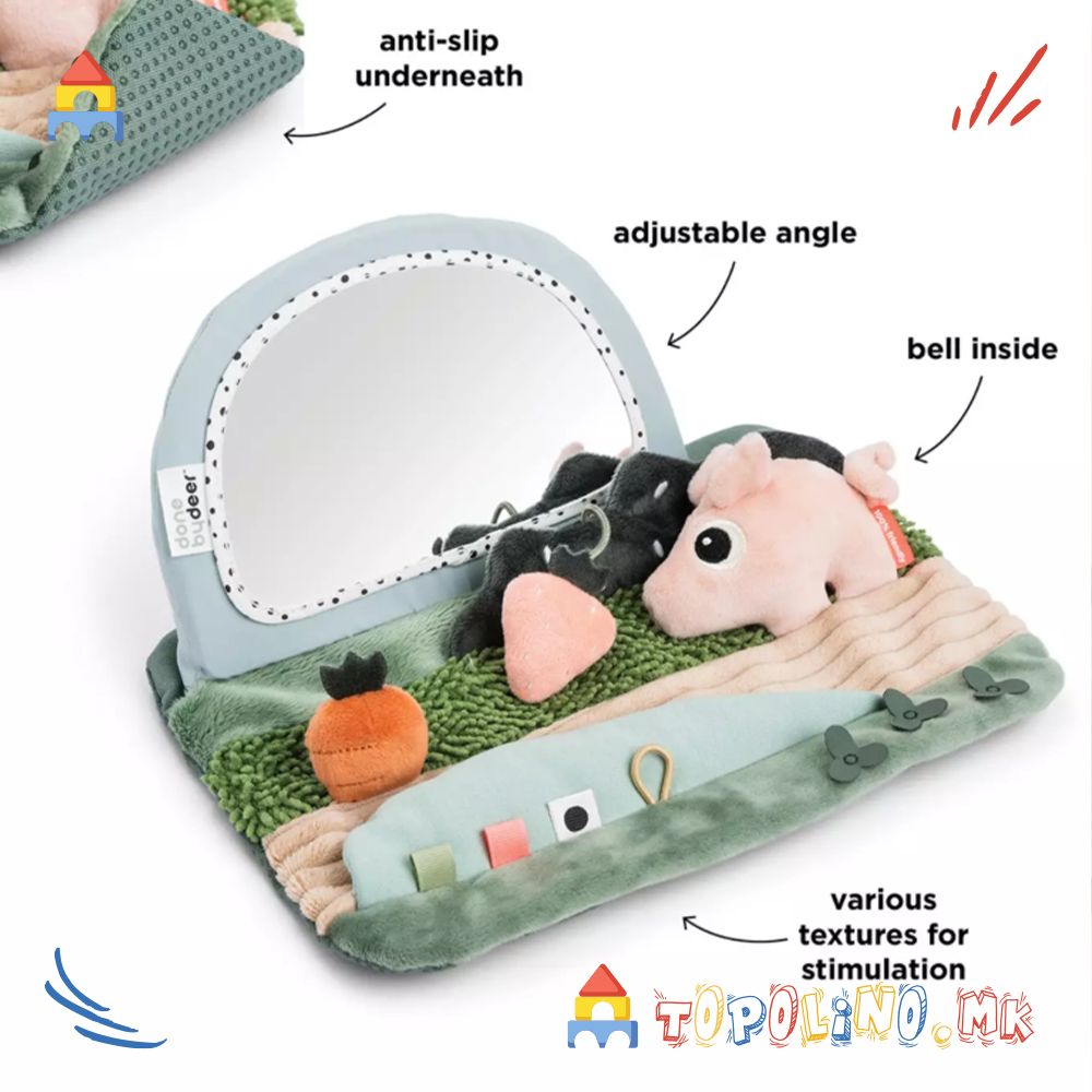 Играчка со Огледало за Активности на Стомак - Done By Deer - Image 4