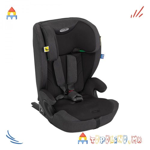 Седиште за Автомобил Energi I-Size R129 76-150cm Midnight - Graco