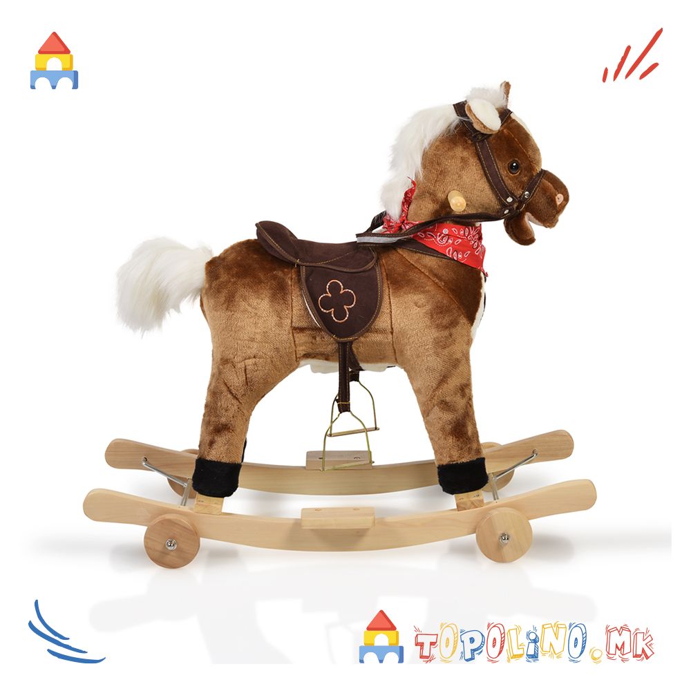 Клацкалка Коњче Chipper 2 во 1 - Moni Toys - Image 2