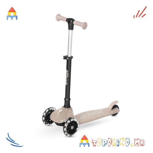 Тротинет Sparkling Nude Pink – QPlay