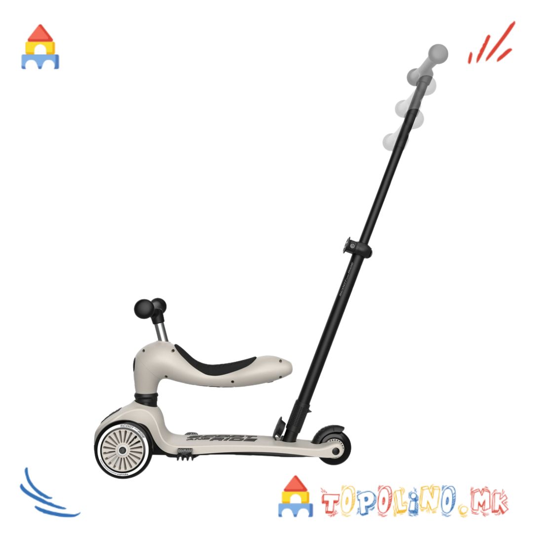 Тротинет Highwaykick 1 Push and Go Ash – Scoot & Ride - Image 9