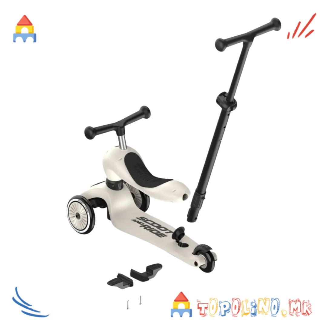 Тротинет Highwaykick 1 Push and Go Ash – Scoot & Ride - Image 8
