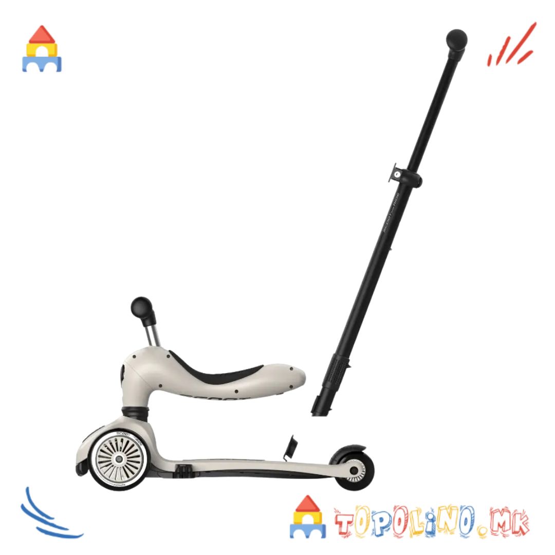 Тротинет Highwaykick 1 Push and Go Ash – Scoot & Ride - Image 6