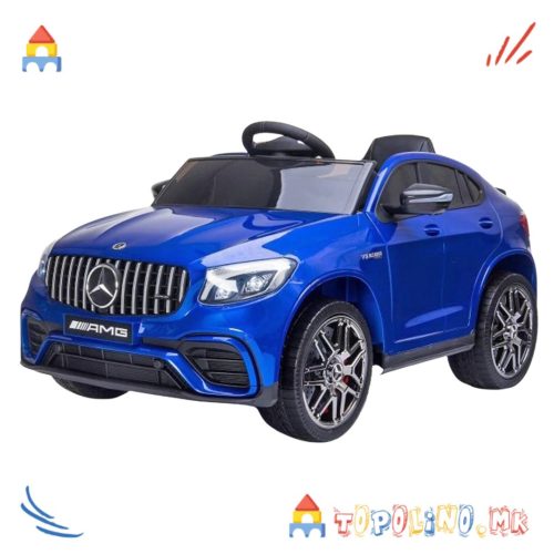 Автомобил на Акумулатор Mercedes GLC63S Coupe Плав 12V 7AH