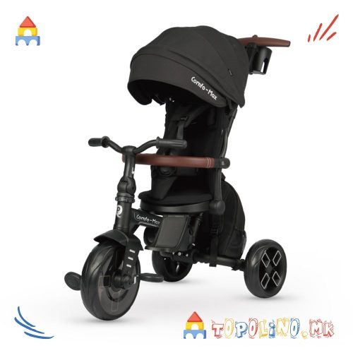 Трицикли Comfo Max 7 во 1 Black – QPlay