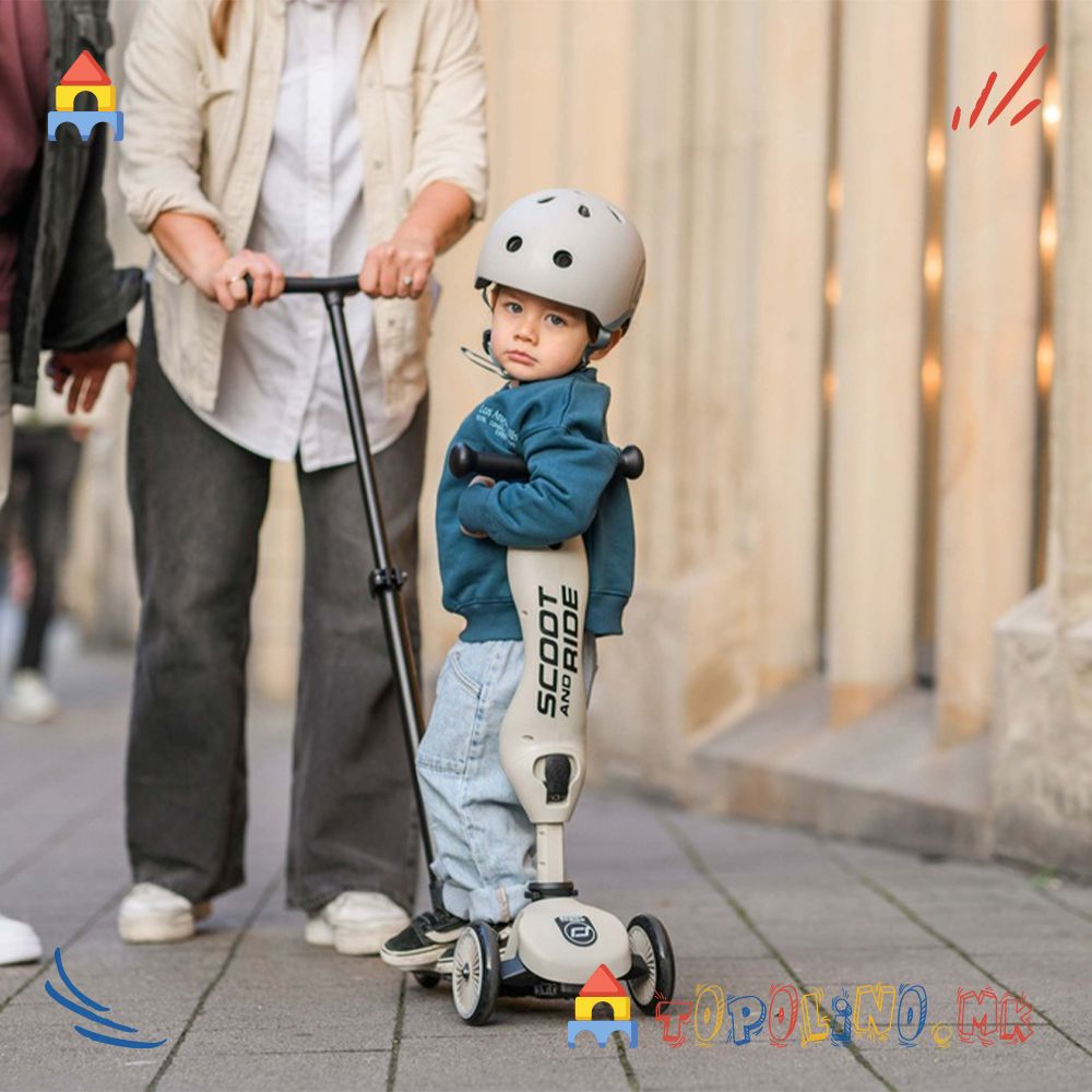 Тротинет Highwaykick 1 Push and Go Ash – Scoot & Ride - Image 10