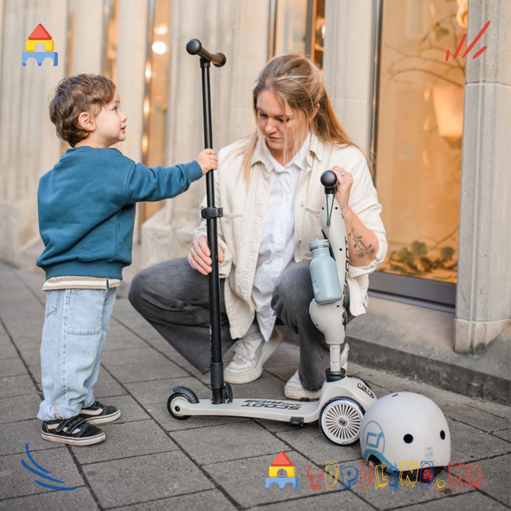 Тротинет Highwaykick 1 Push and Go Ash – Scoot & Ride - Image 11