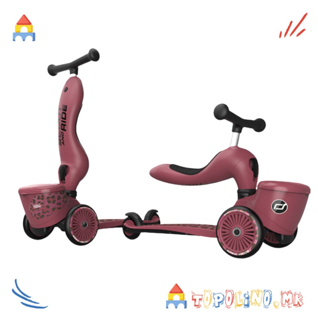 Тротинет Highwaykick 1 Lifestyle Wildcat – Scoot & Ride
