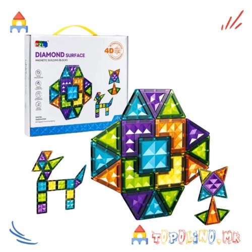Магнетни Плочки 32пар Diamond