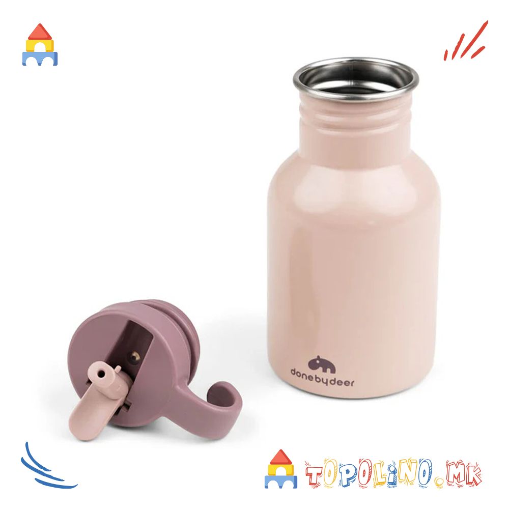 Шише Метал Розе 350ml - Done By Deer - Image 2