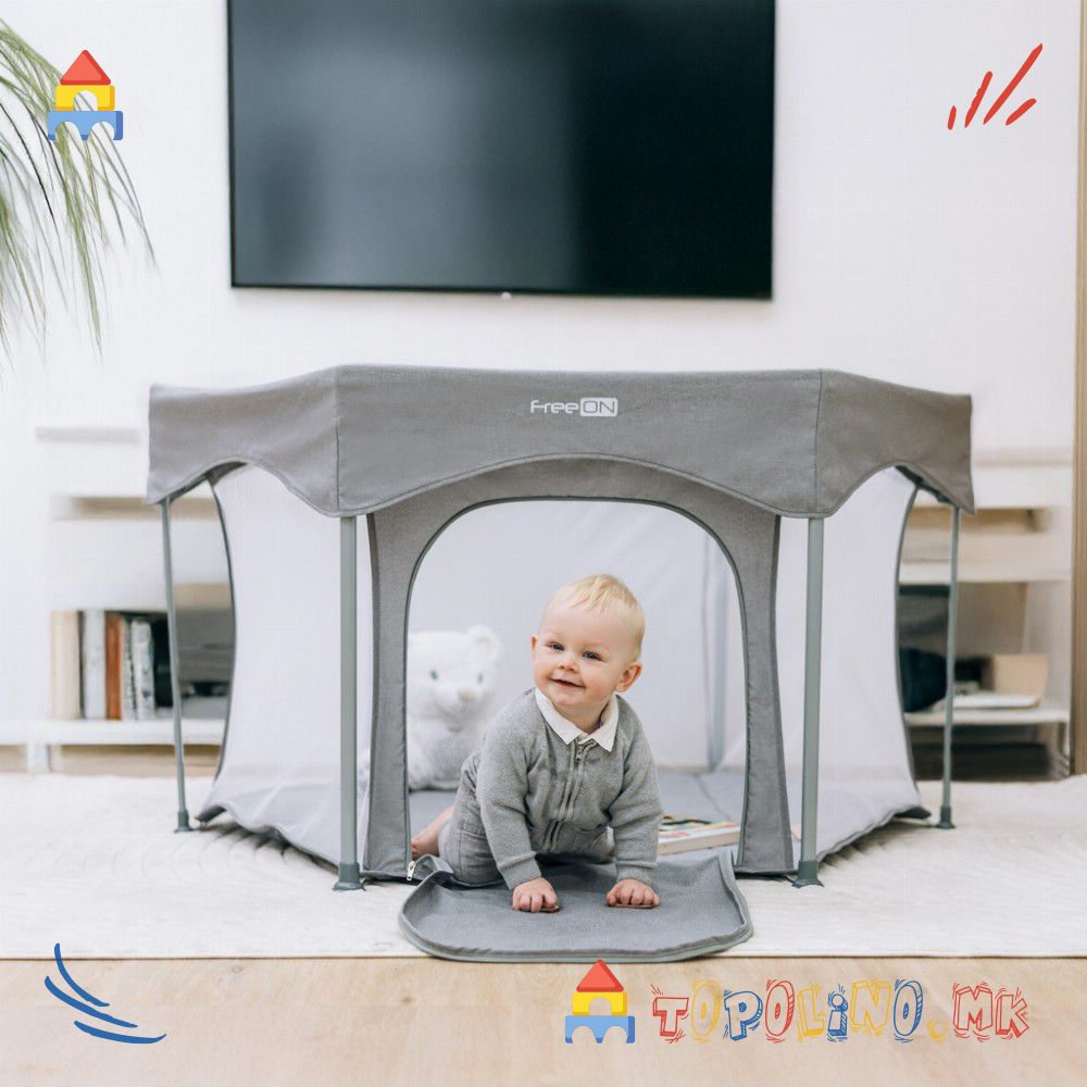 Оградица Hexagon Сива – FreeOn - Image 5