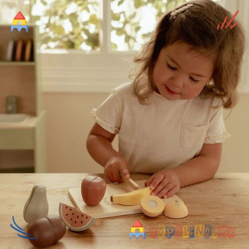 Дрвена Играчка Сечење Овошје – Little Dutch