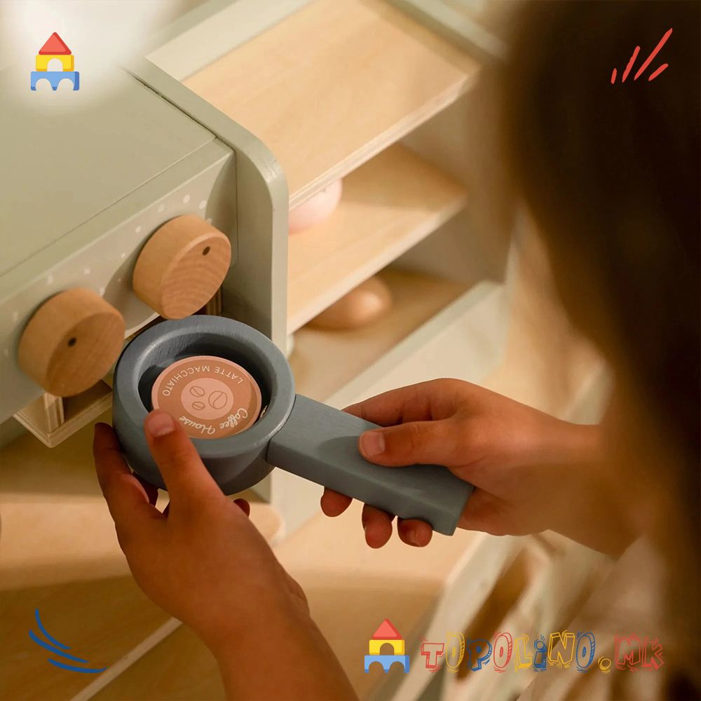Дрвена Играчка Кафе Корнер - Little Dutch - Image 2