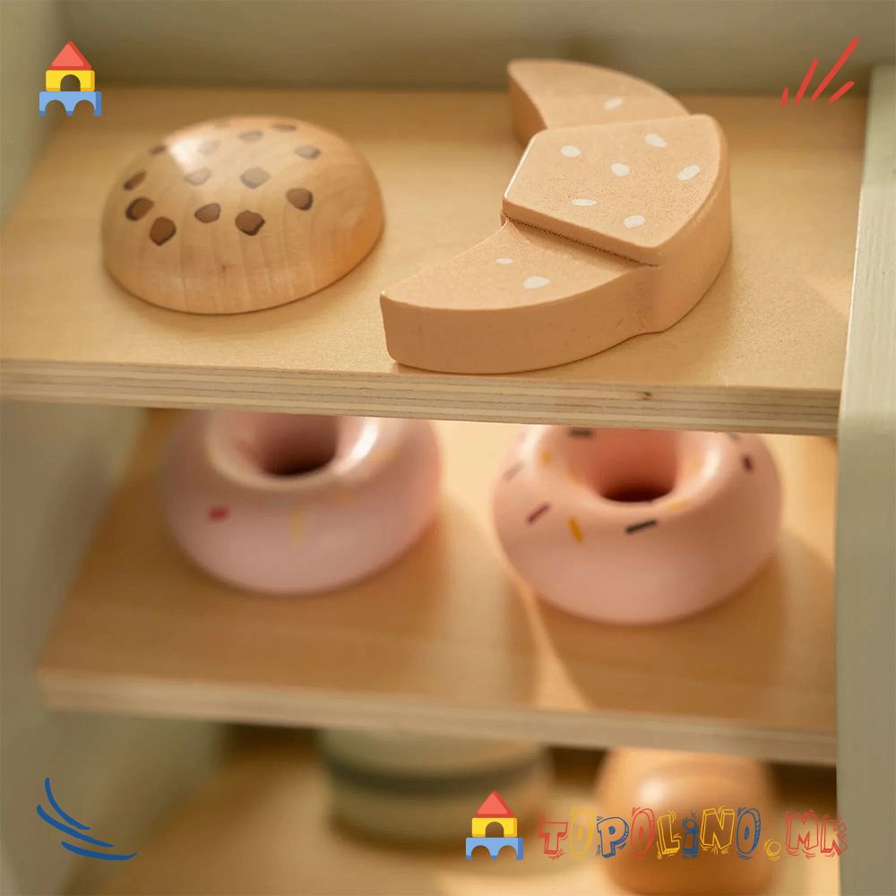 Дрвена Играчка Кафе Корнер - Little Dutch - Image 5