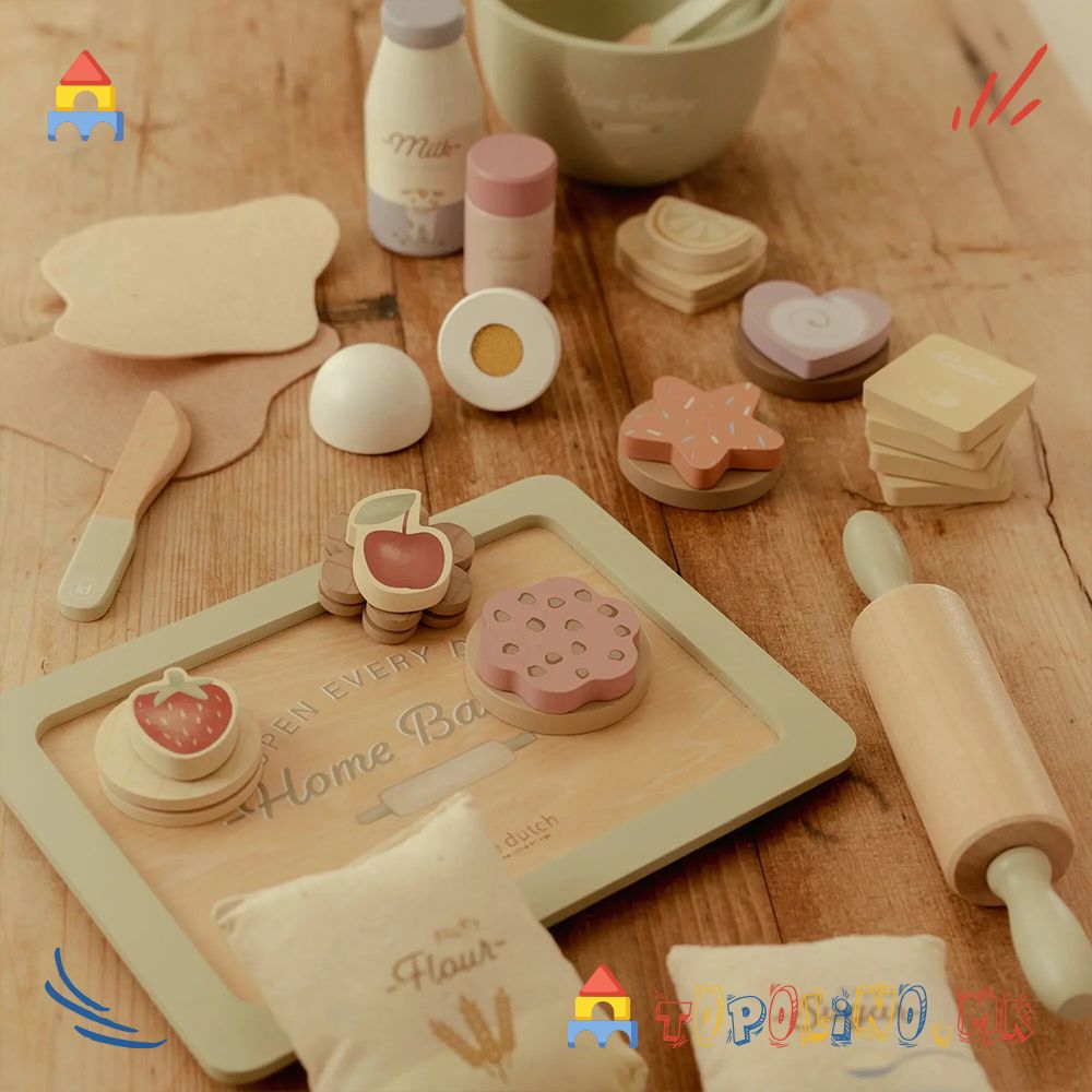 Дрвена Играчка Сет за Готвење – Little Dutch - Image 5