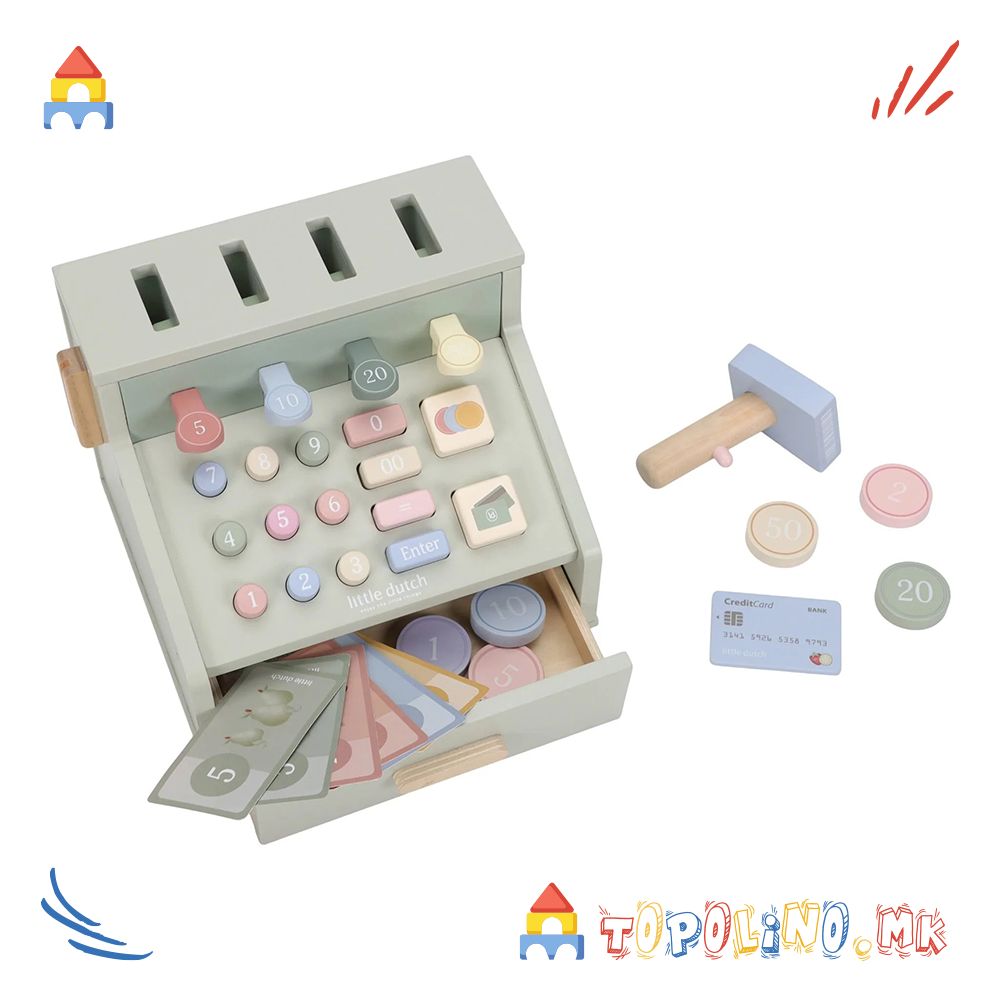 Дрвена Играчка Каса – Little Dutch - Image 6