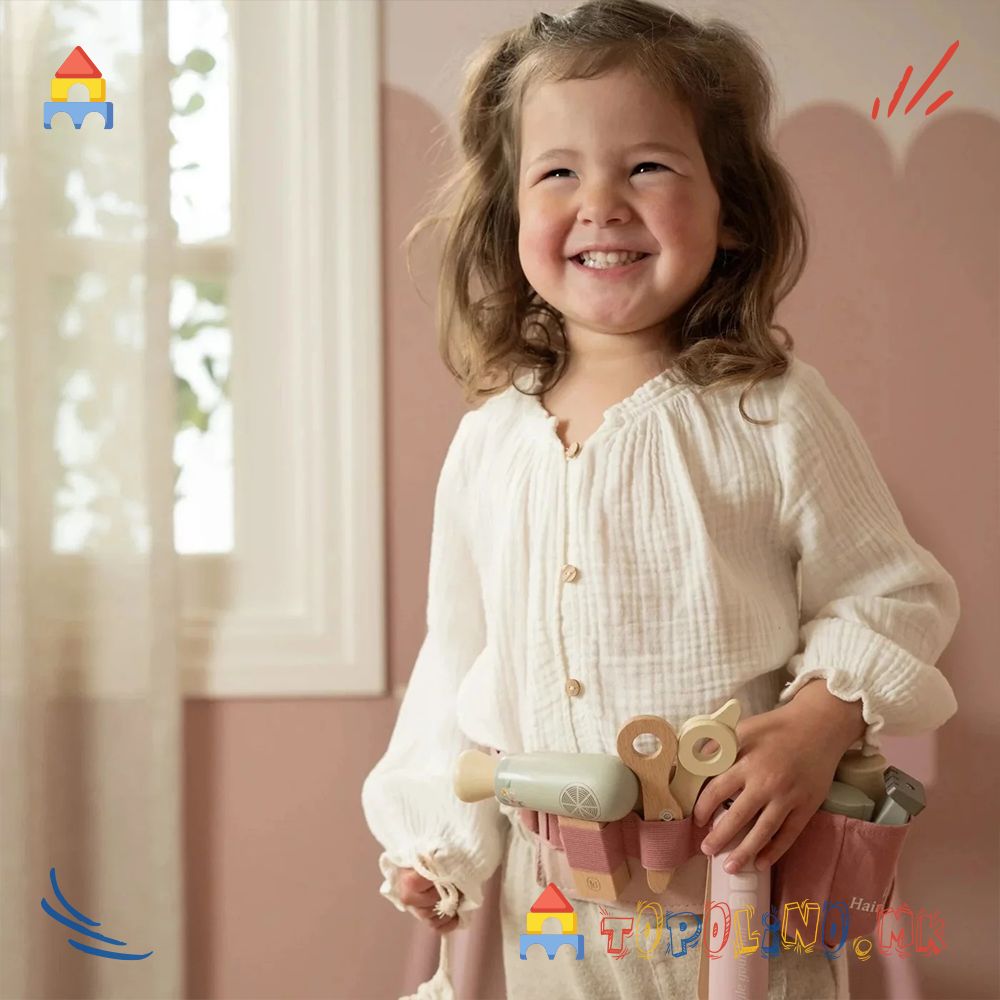 Дрвена Играчка Сет за Шишање – Little Dutch - Image 3