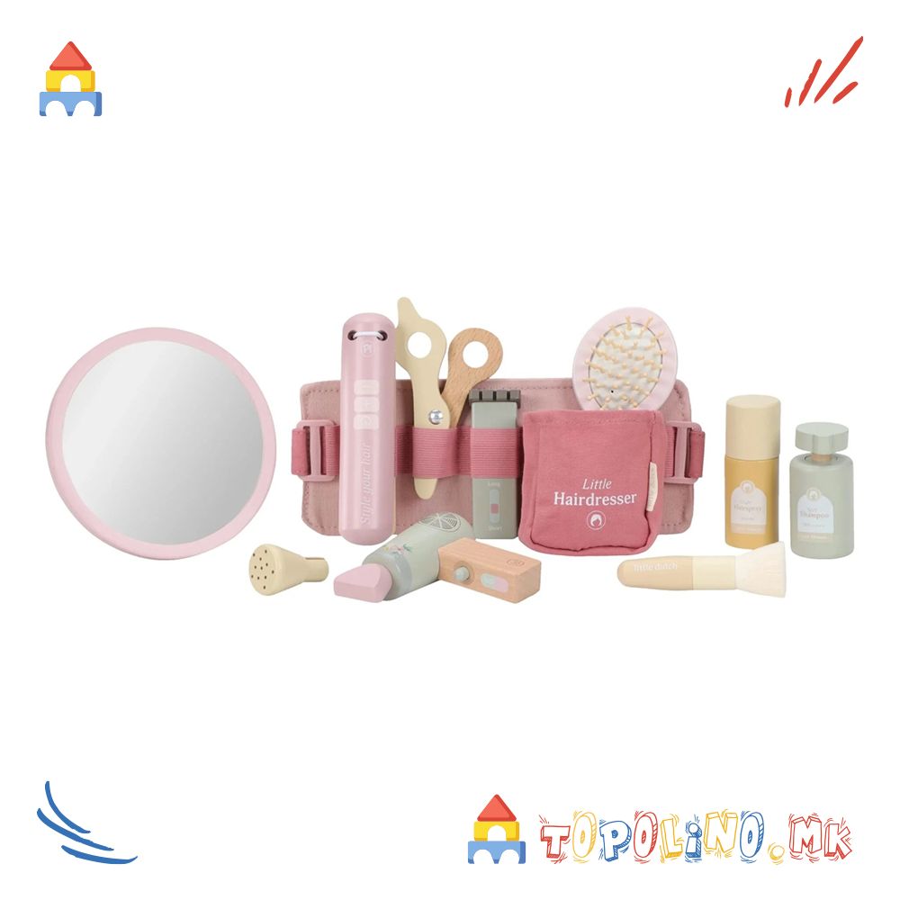 Дрвена Играчка Сет за Шишање – Little Dutch - Image 6