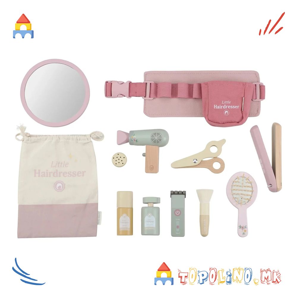 Дрвена Играчка Сет за Шишање – Little Dutch - Image 7