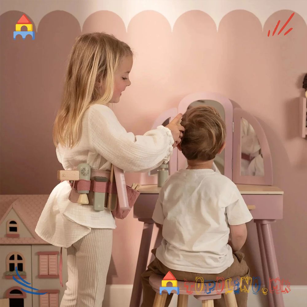 Дрвена Играчка Сет за Шишање – Little Dutch - Image 2