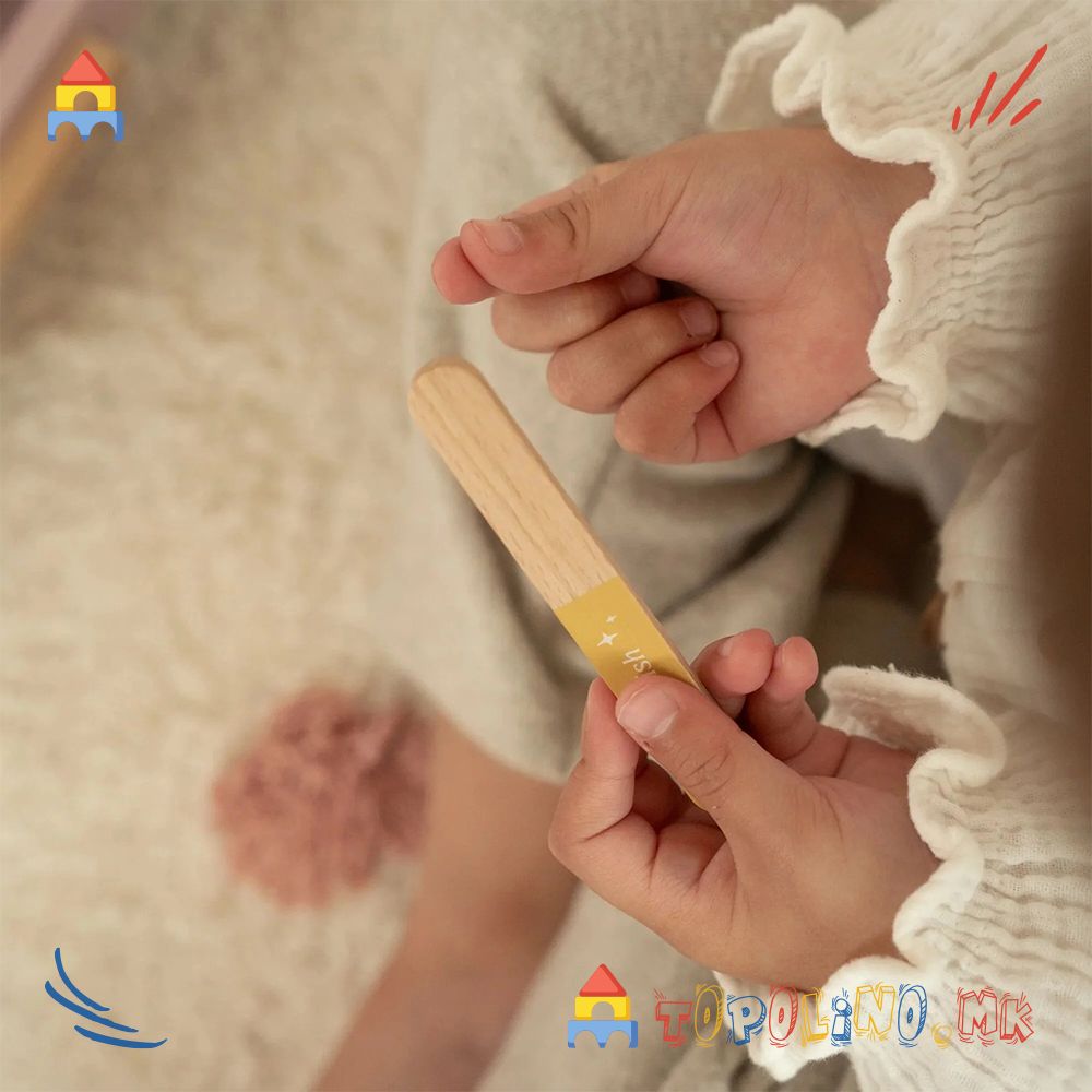 Дрвена Играчка Маса за Шминкање – Little Dutch - Image 4