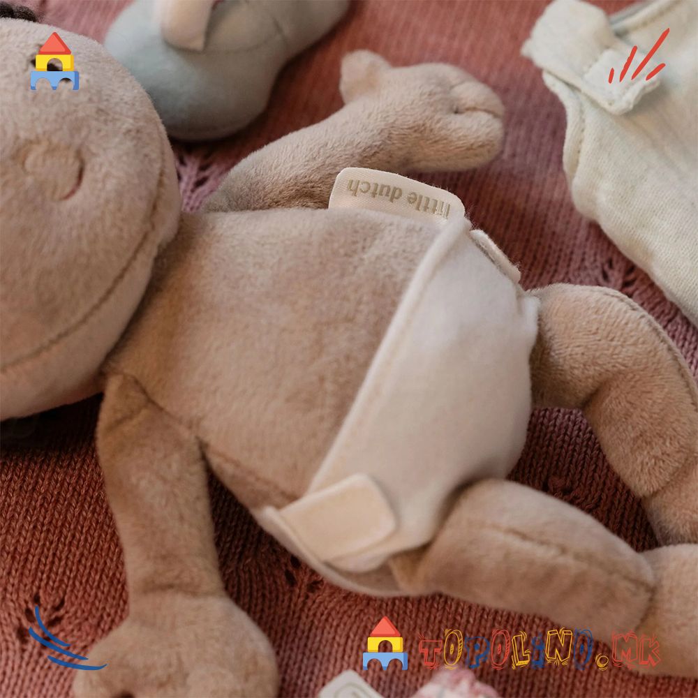 Плишана Играчка Кукла во Кошница Evi – Little Dutch - Image 4