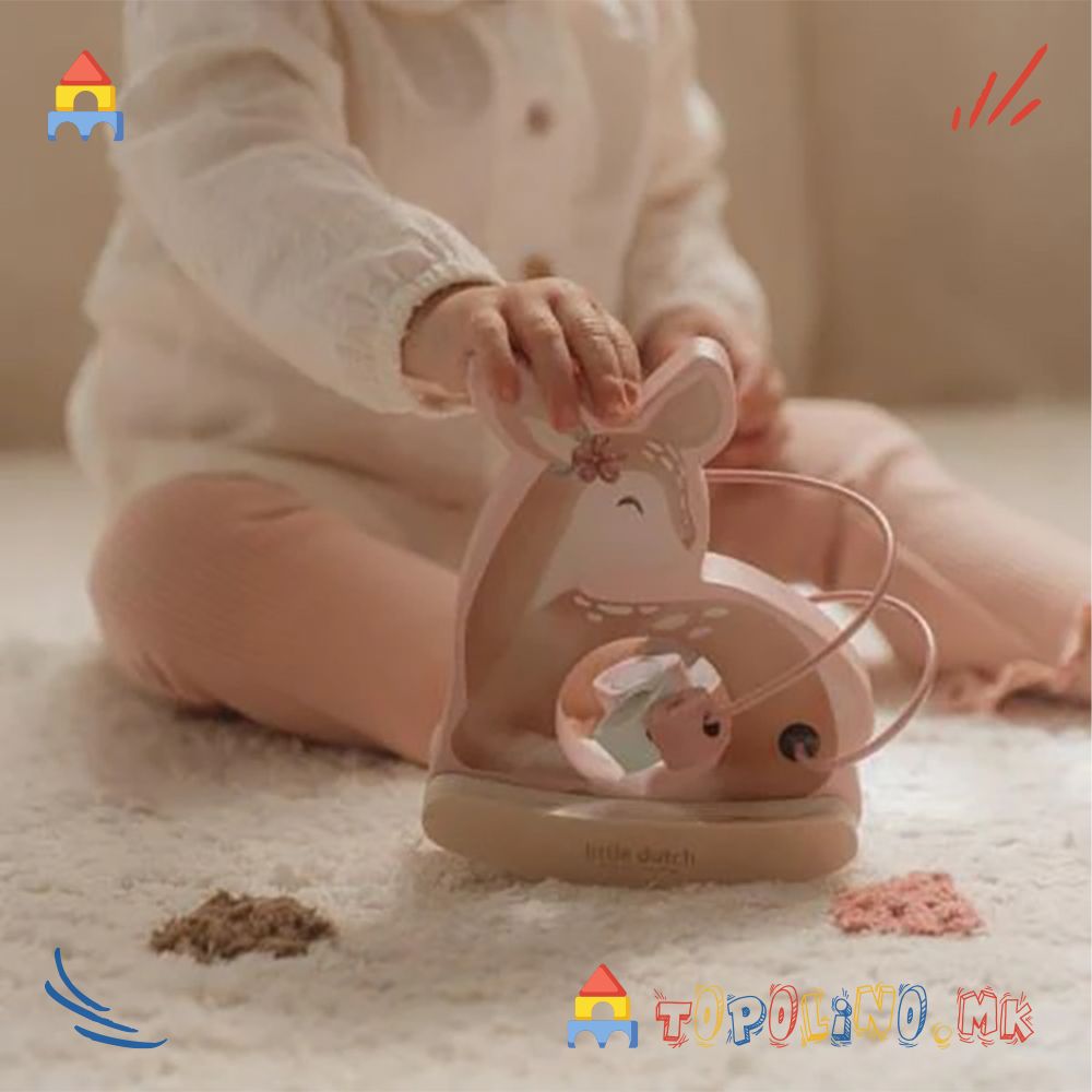 Дрвена Играчка Лавиринт Еленче – Little Dutch