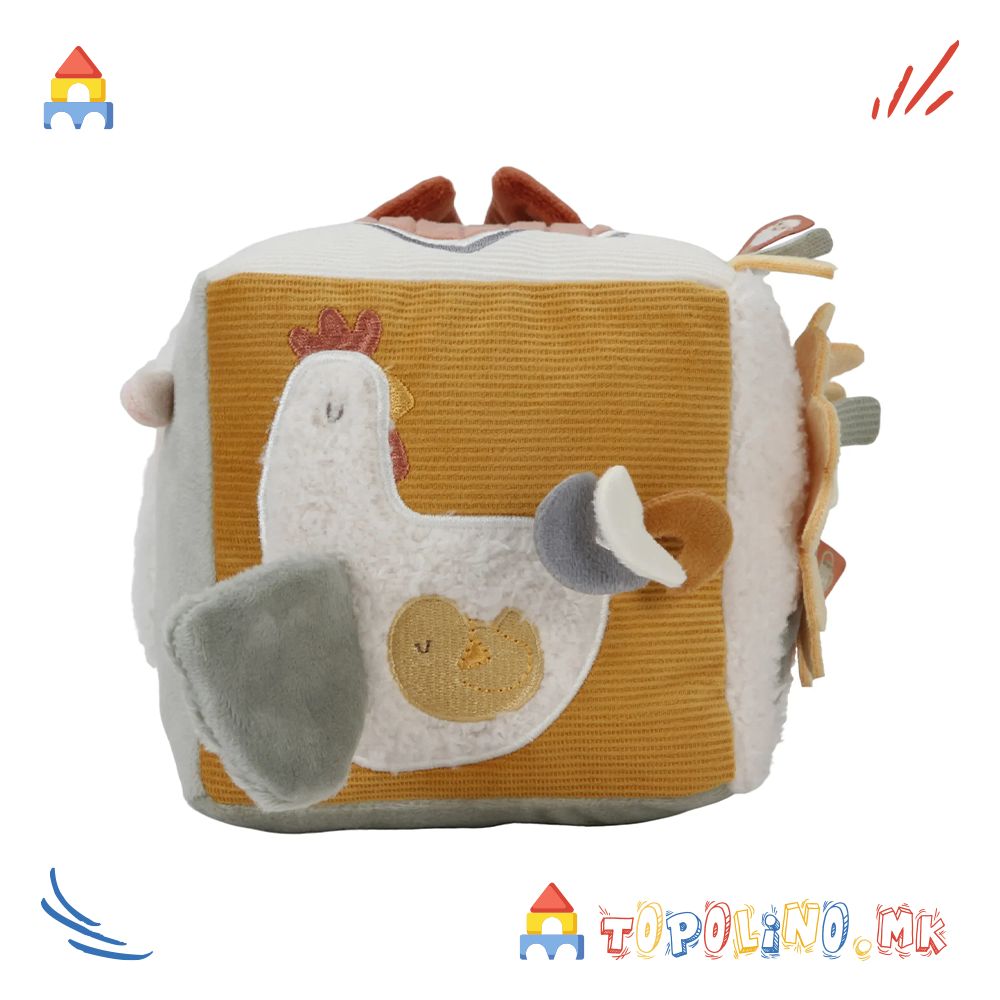 Мека Коцка со Активности Фарма – Little Dutch - Image 3