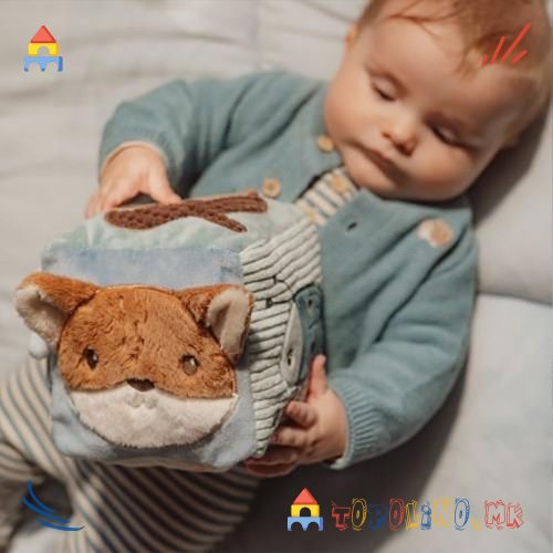 Мека Коцка со Активности Шумски Пријатели - Little Dutch