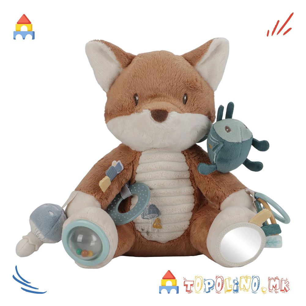 Мека Играчка со Активности Лисица - Little Dutch - Image 4
