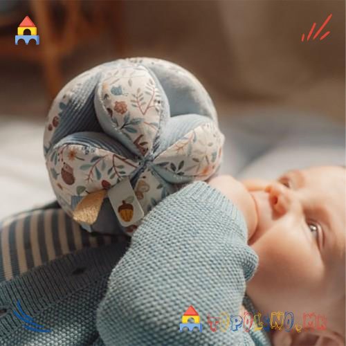 Мека Играчка Топка Шумски Пријатели – Little Dutch