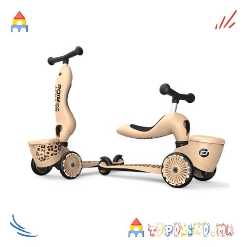 Тротинет Highwaykick 1 Lifestyle Leopard – Scoot & Ride