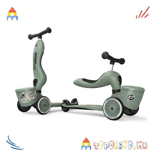 Тротинет Highwaykick 1 Lifestyle Green – Scoot & Ride