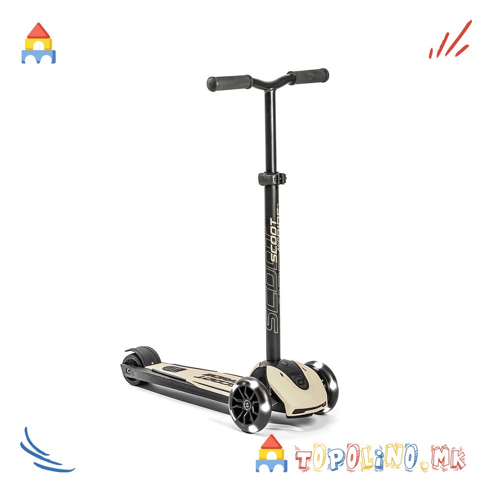 Тротинет Highwaykick 5 Led Ash – Scoot & Ride