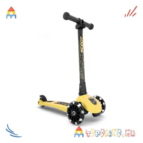 Тротинет Highwaykick 3 Led Lemon – Scoot & Ride