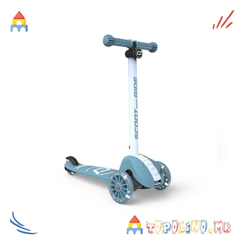 Тротинет Highwaykick 3S Steel – Scoot & Ride