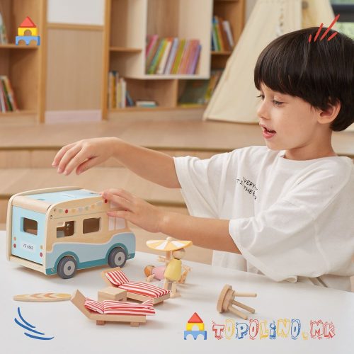 Дрвена Играчка Кампер - Viga