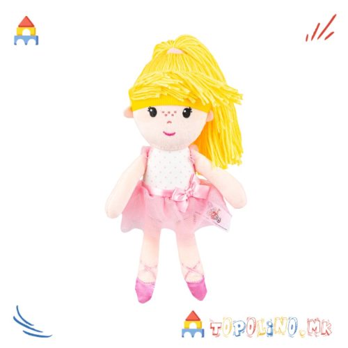 Мека Играчка за Гушкање Куклата Pola 23cm – Bali Bazoo