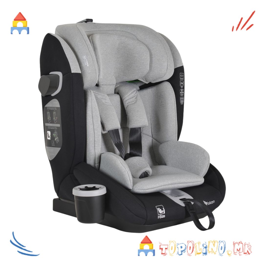 Седиште Falcon Opal Grey I-Size 70-150cm - Cangaroo
