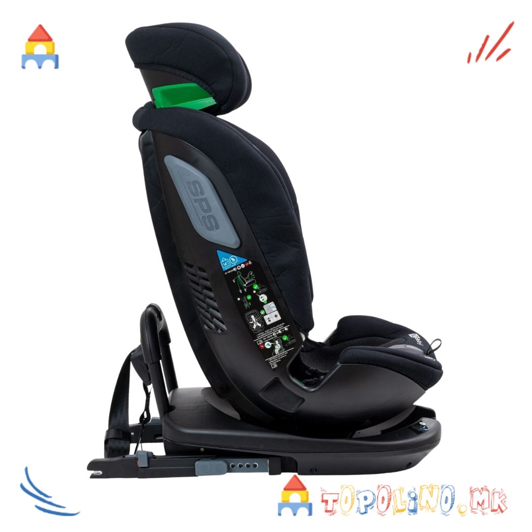 Седиште за Автомобил Epic 40-150cm Black - FreeOn - Image 11