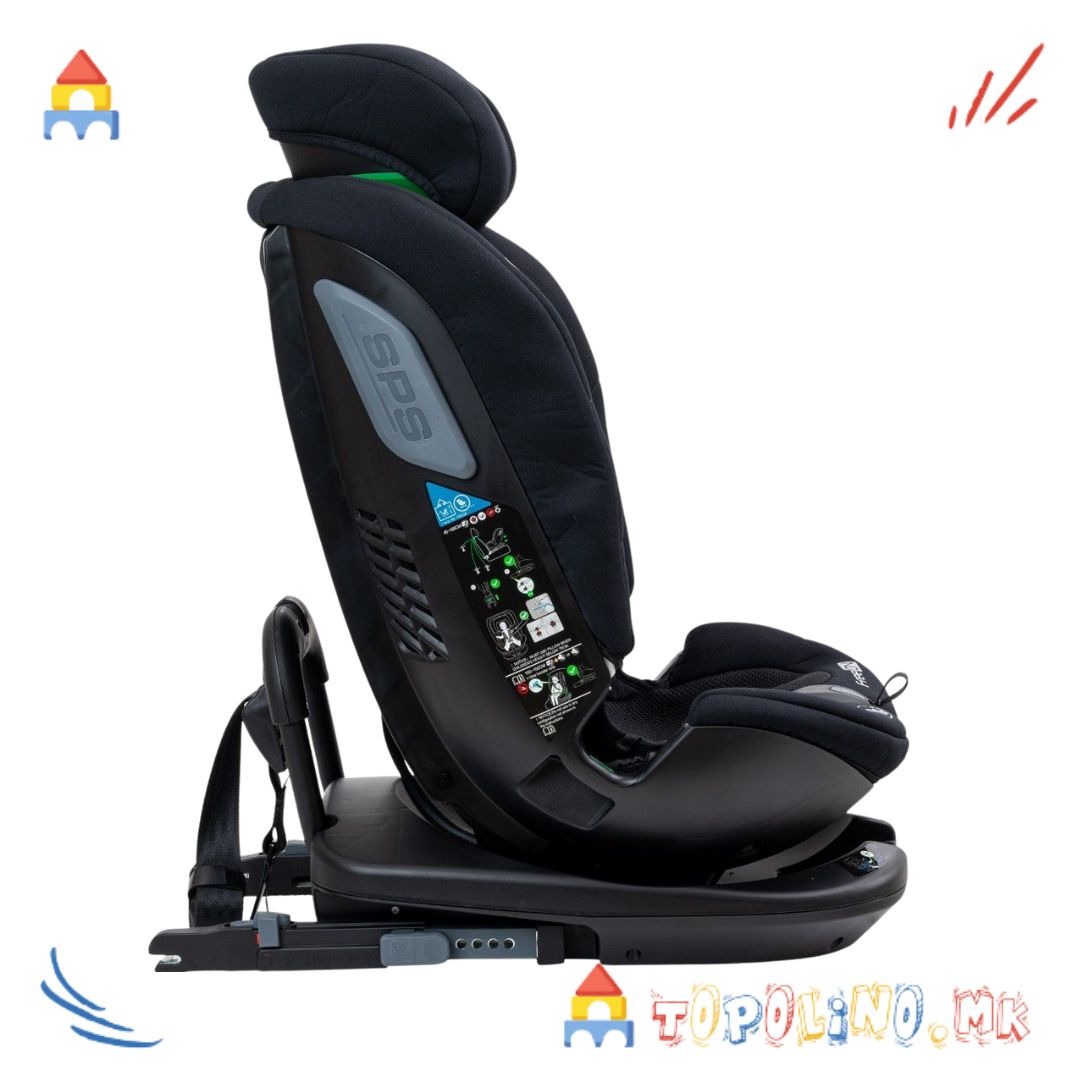 Седиште за Автомобил Epic 40-150cm Black - FreeOn - Image 10