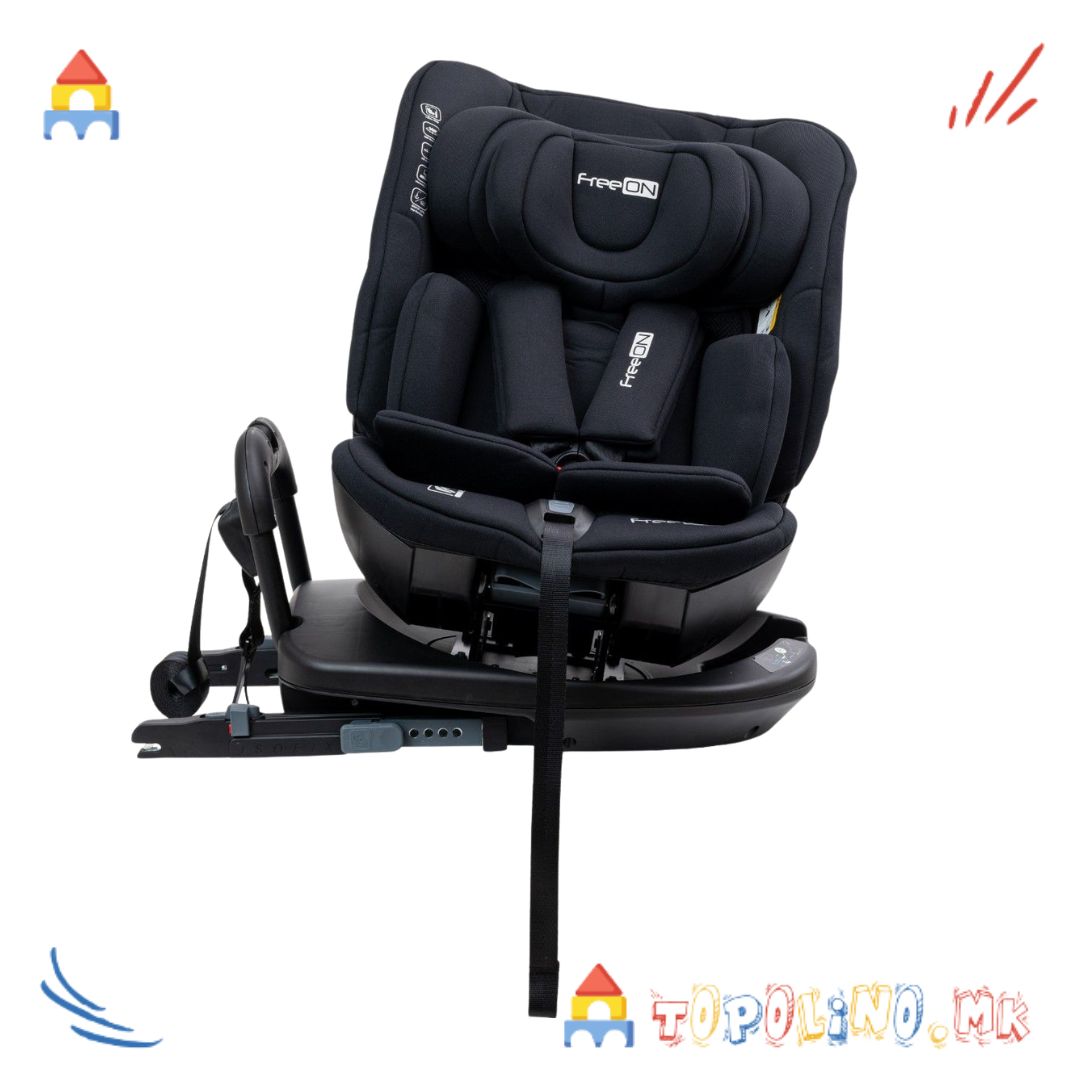 Седиште за Автомобил Epic 40-150cm Black - FreeOn - Image 6